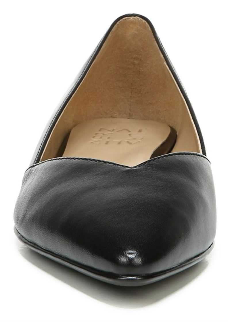 Naturalizer Women's Havana Flat - Black Leather