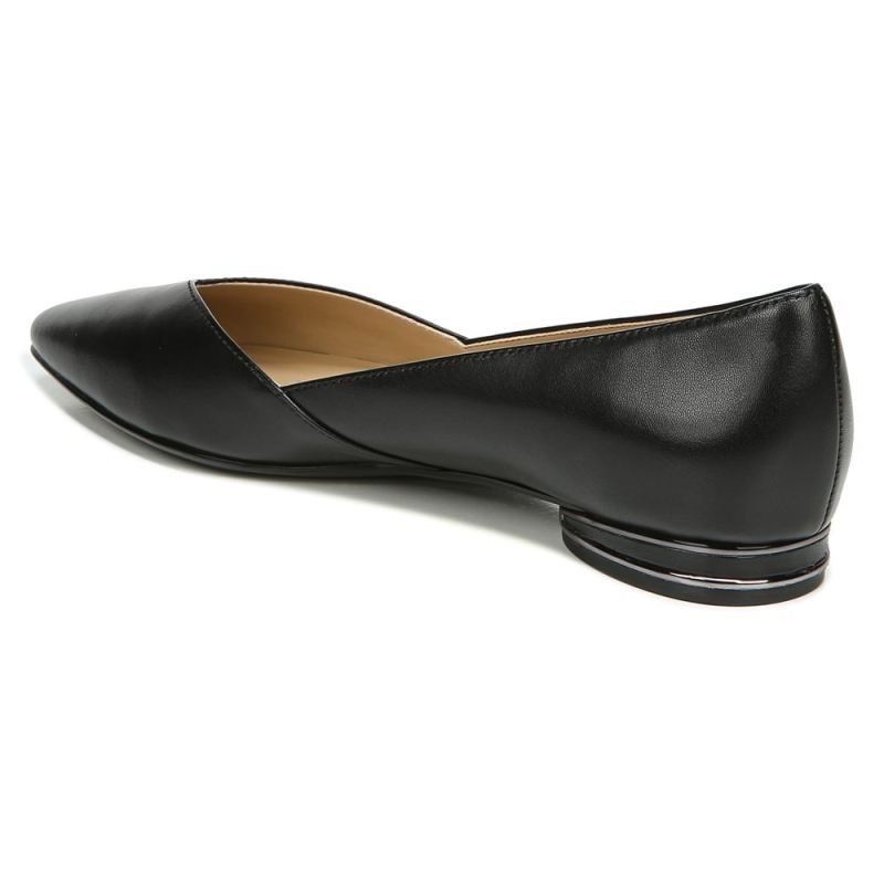 Naturalizer Women's Havana Flat - Black Leather