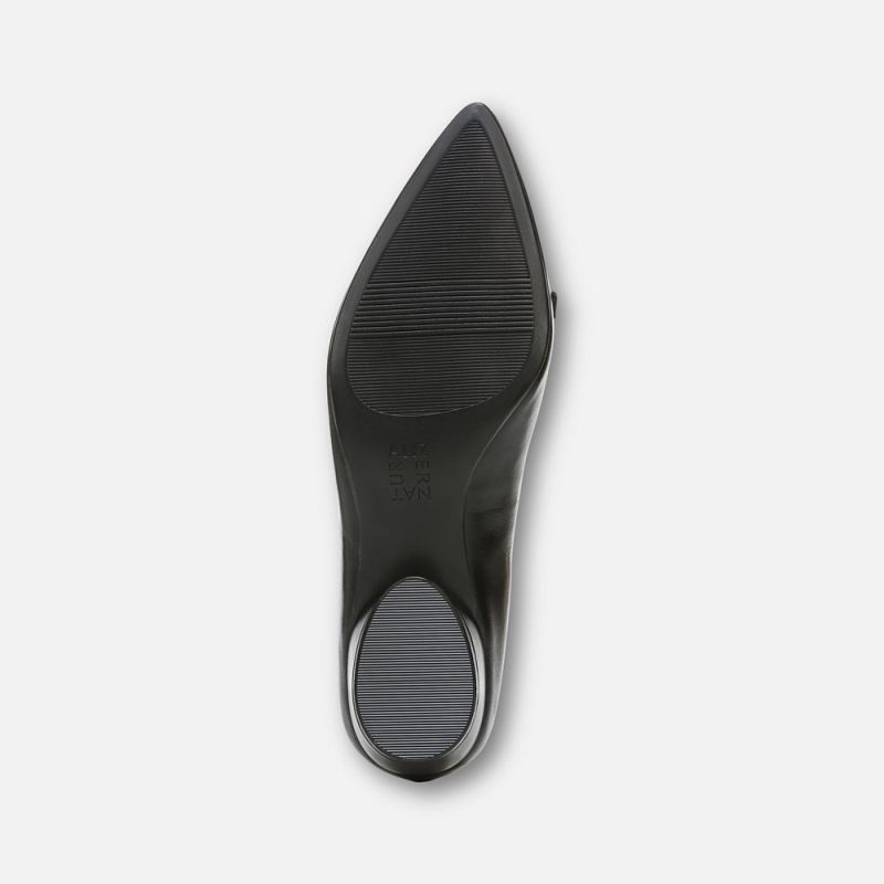 Naturalizer Women's Becca Flat - Black Leather