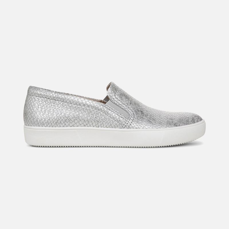 Naturalizer Women's Marianne Slip On Sneaker - Urban Mist Grey Leather