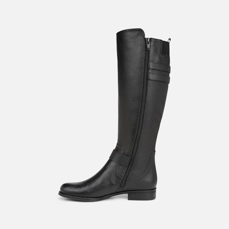 Naturalizer Women's Jessie Knee High Boot - Black Leather