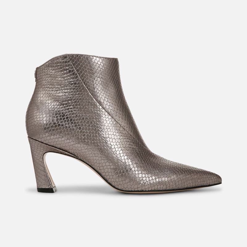 Naturalizer Women's 27 EDIT Esme Bootie - Silver Leather