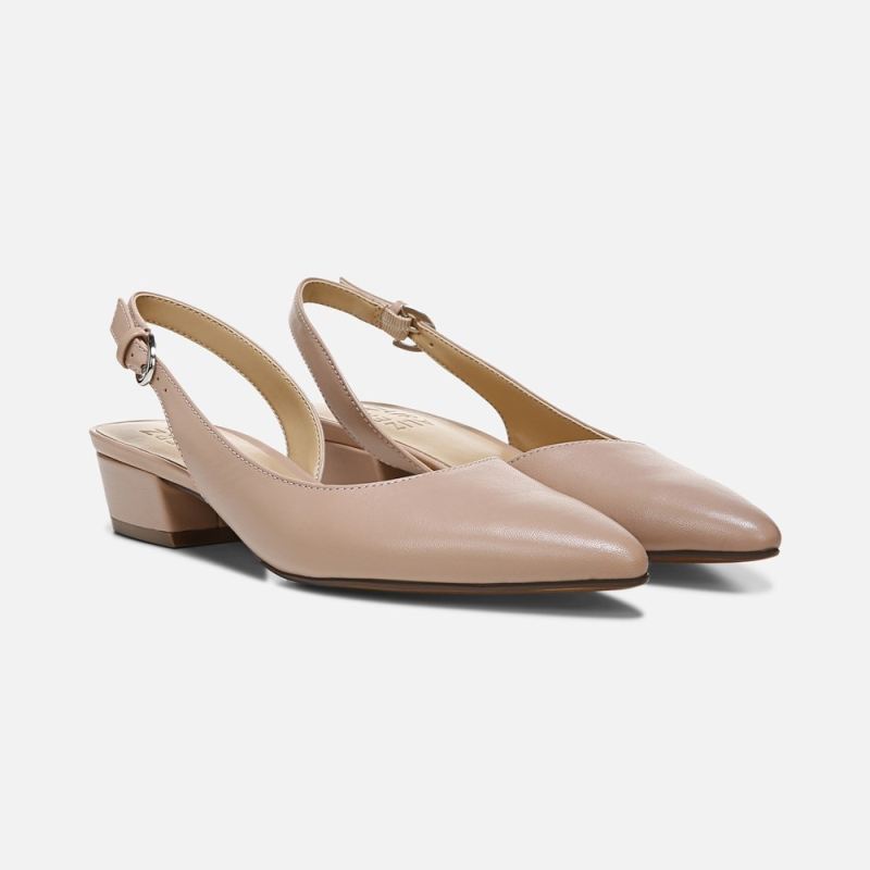 Naturalizer Women's Banks Pointed Toe Flat - Opal Leather