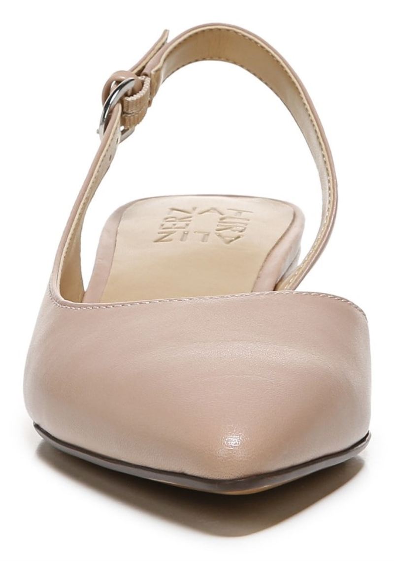 Naturalizer Women's Banks Pointed Toe Flat - Opal Leather