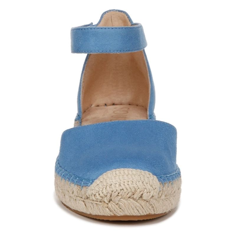 Naturalizer Women's SOUL Wren Espadrille - Linen Blue Fabric