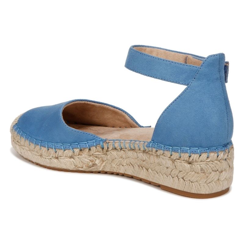 Naturalizer Women's SOUL Wren Espadrille - Linen Blue Fabric