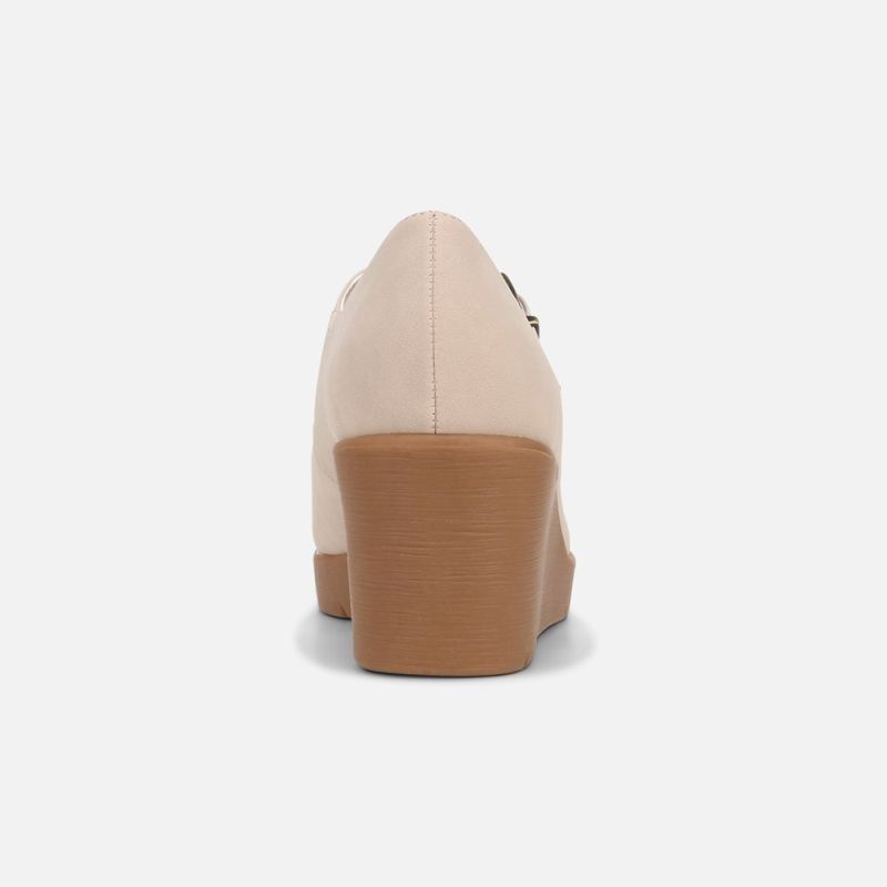 Naturalizer Women's SOUL Adore Mary Jane Wedge - Porcelain