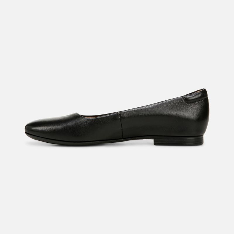 Naturalizer Women's Kelly Ballet Flat - Black Leather