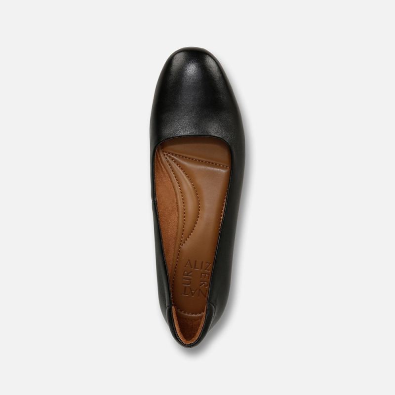 Naturalizer Women's Kelly Ballet Flat - Black Leather
