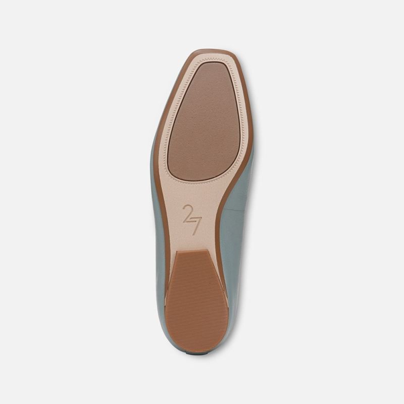 Naturalizer Women's 27 Edit Carla Flat - Powder Blue Leather