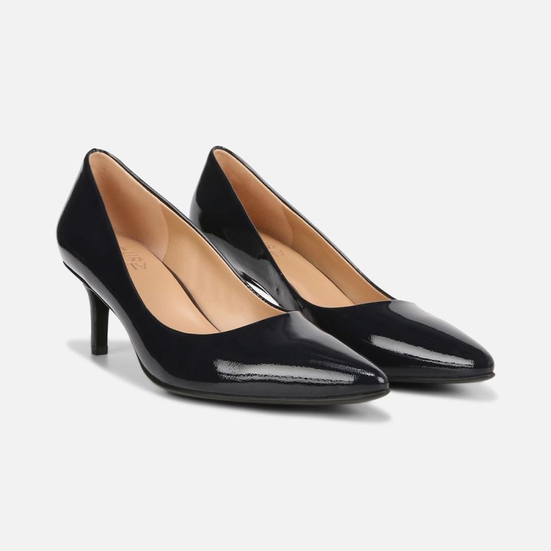 Naturalizer Women's Everly Pump - French Navy Leather