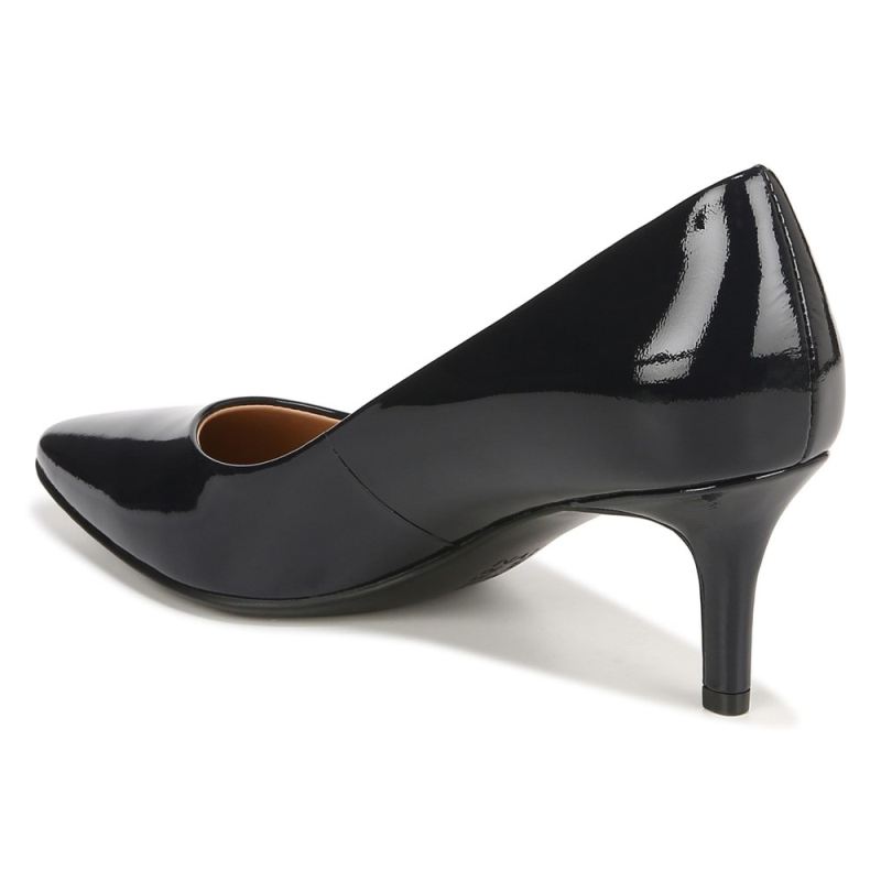 Naturalizer Women's Everly Pump - French Navy Leather