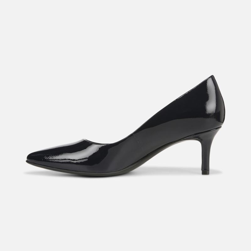 Naturalizer Women's Everly Pump - French Navy Leather