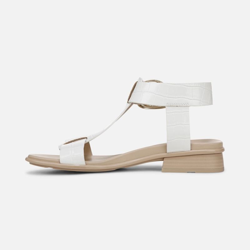 Naturalizer Women's Brandy Sandal - White Faux Leather