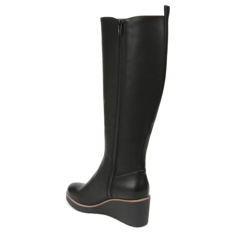 Naturalizer Women's SOUL Adrian Knee High Boot - Black Synthetic