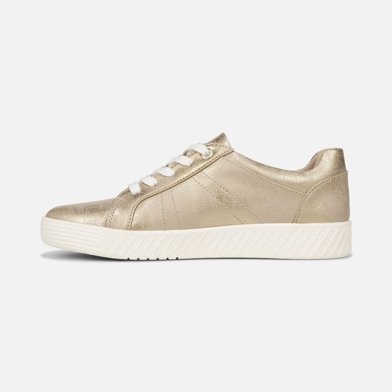 Naturalizer Women's SOUL Neela Sneaker - Gold Synthetic