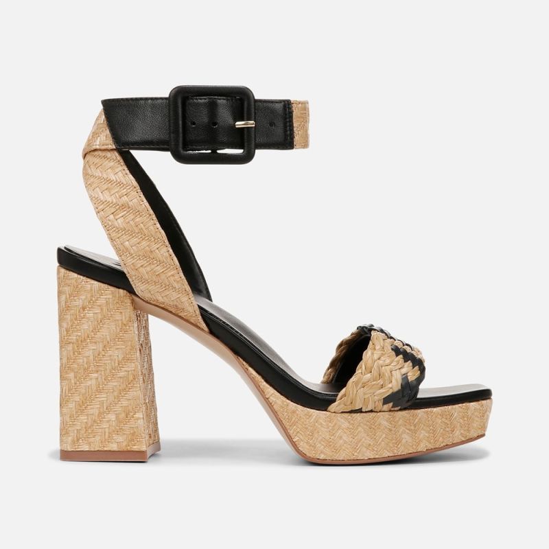 Naturalizer Women's 27 EDIT Jaselle 2 Dress Sandal - Black Leather
