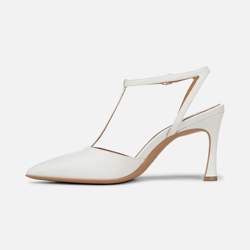 Naturalizer Women's Astrid Pump - White Leather