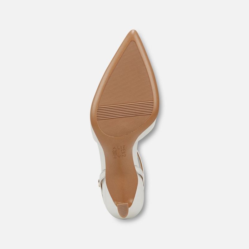 Naturalizer Women's Astrid Pump - White Leather