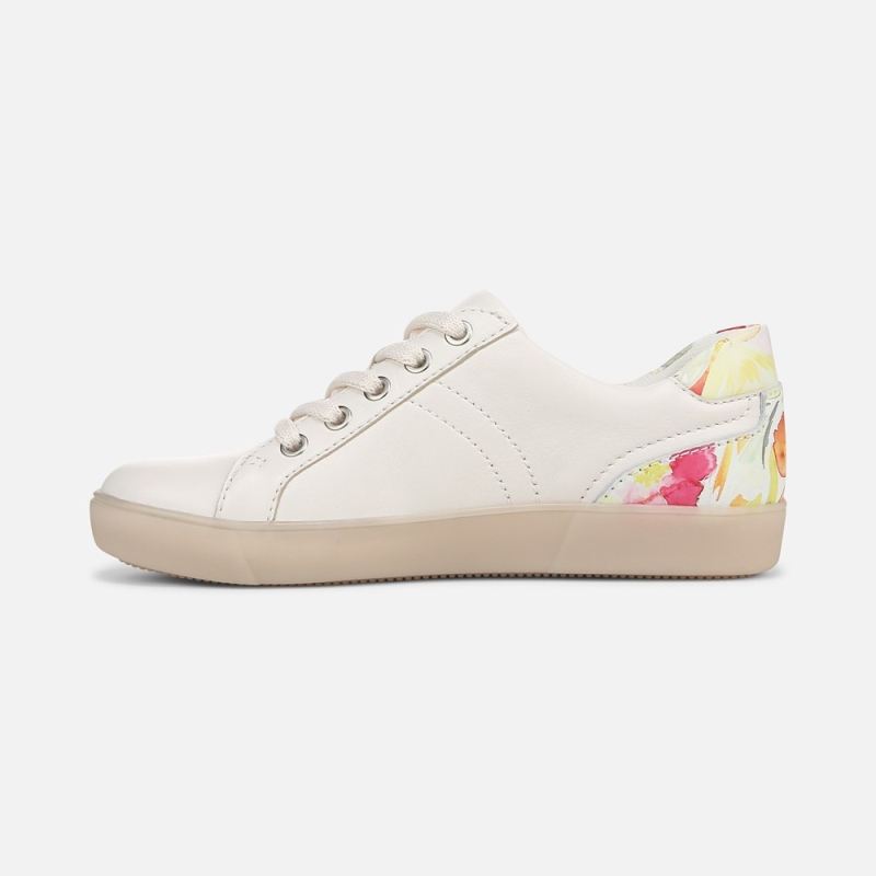 Naturalizer Women's Morrison Sneaker - Warm White / Floral Leather