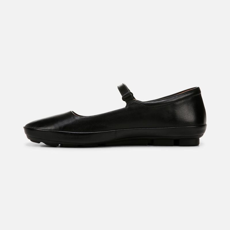 Naturalizer Women's Behold Mary Jane Flat - Black Leather