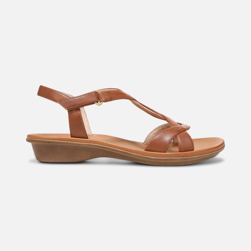 Naturalizer Women's SOUL Solo Sandal - Brown Synthetic