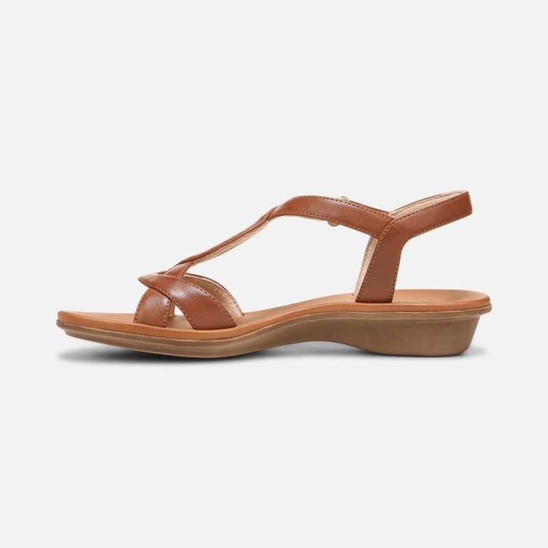 Naturalizer Women's SOUL Solo Sandal - Brown Synthetic