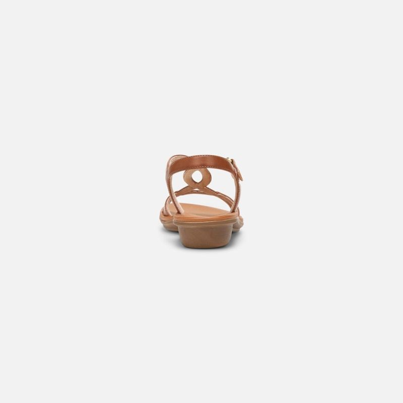 Naturalizer Women's SOUL Solo Sandal - Brown Synthetic
