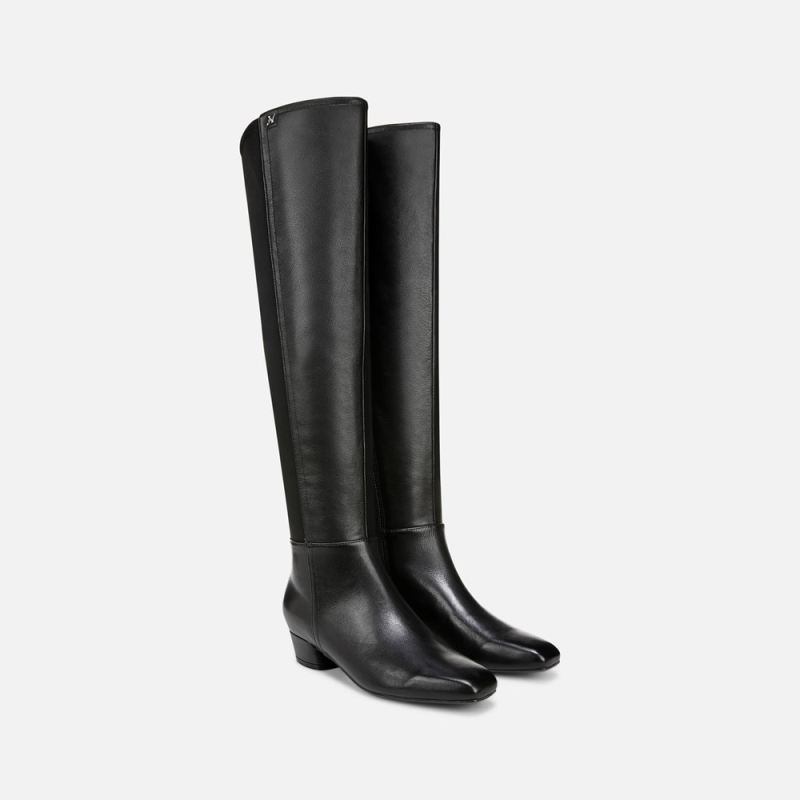 Naturalizer Women's Reese Over The Knee Boot - Black Leather