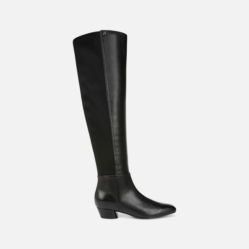 Naturalizer Women's Reese Over The Knee Boot - Black Leather