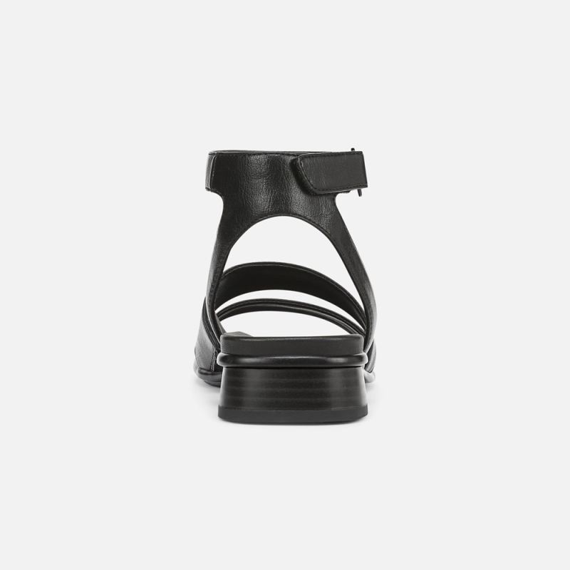 Naturalizer Women's Effie Sandal - Black Faux Leather