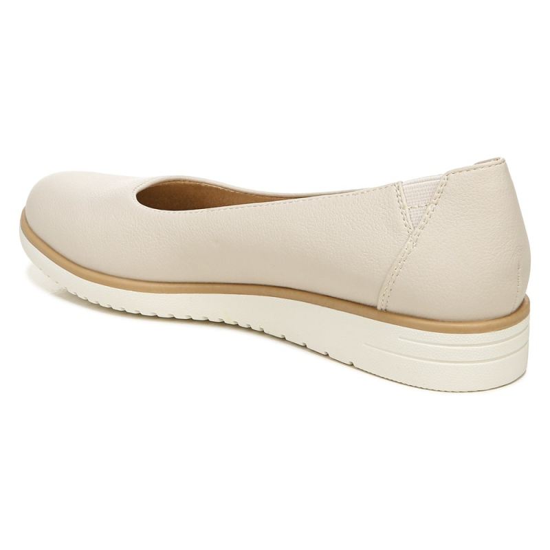 Naturalizer Women's SOUL Idea Ballet Flat - Porcelain Manmade
