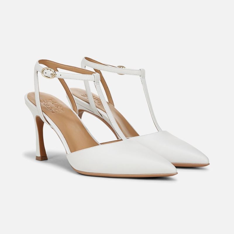 Naturalizer Women's Astrid Pump - White Leather