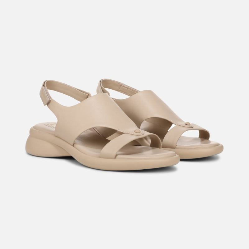 Naturalizer Women's Lillian Slingback Sandal - Coastal Tan Faux Leather