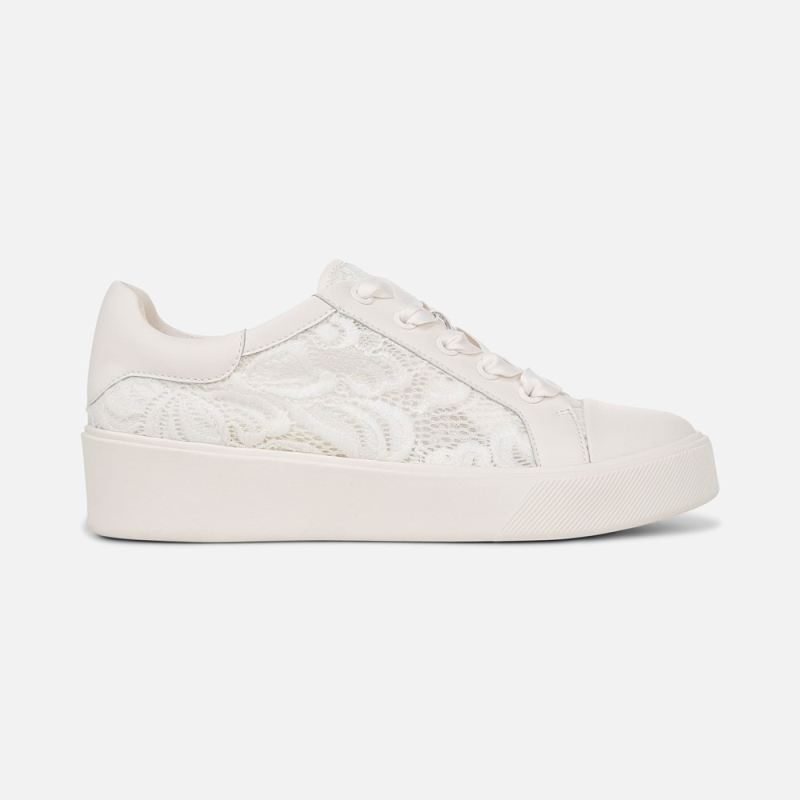 Naturalizer Women's Morrison 2.0 Lace Up Sneaker - White Lace