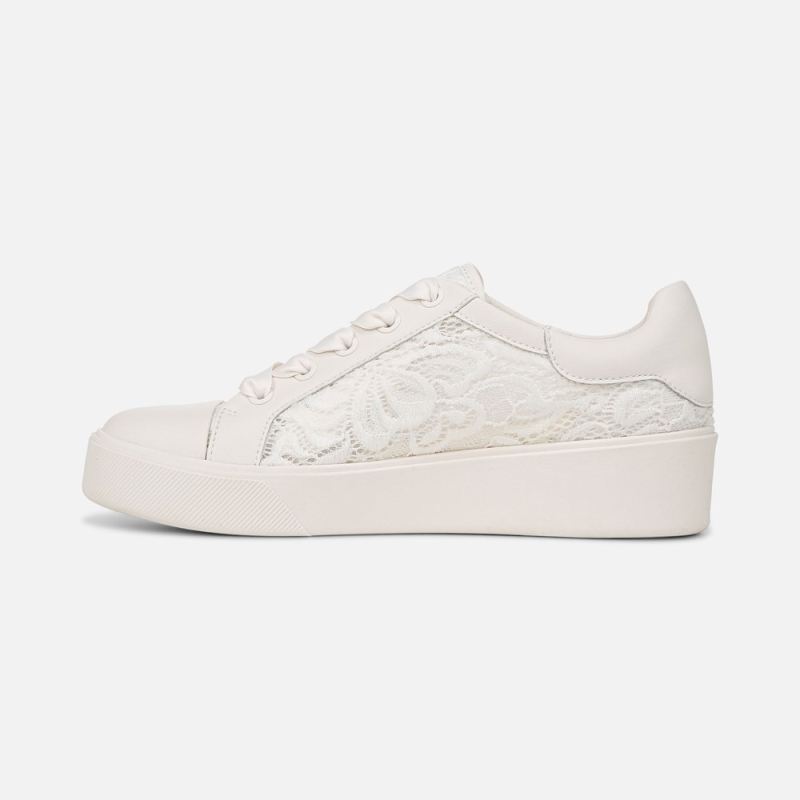 Naturalizer Women's Morrison 2.0 Lace Up Sneaker - White Lace