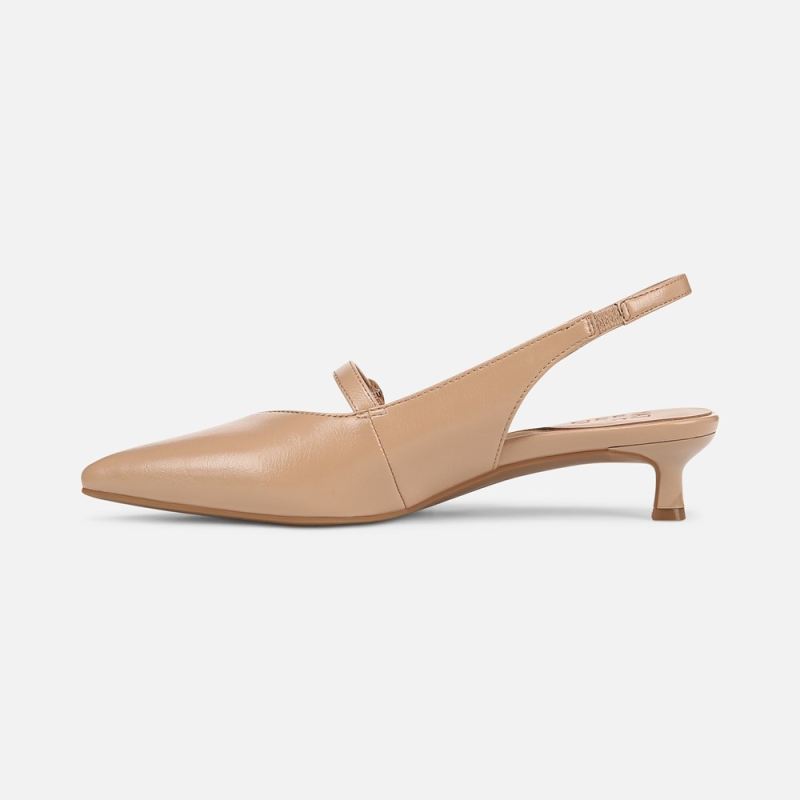 Naturalizer Women's Grayson Mary Jane Slingback - Taupe Faux Leather