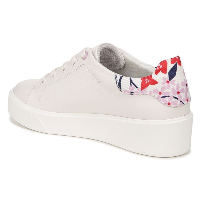 Naturalizer Women's Morrison 2.0 Lace Up Sneaker - White Lilac Leather