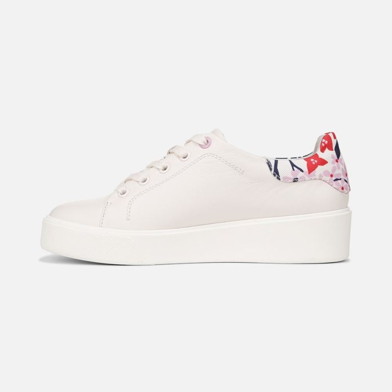 Naturalizer Women's Morrison 2.0 Lace Up Sneaker - White Lilac Leather
