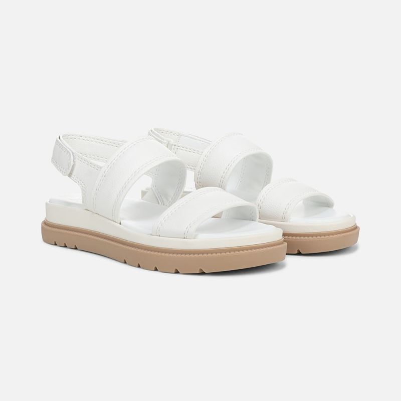 Naturalizer Women's Attract Sandal - White Faux Leather