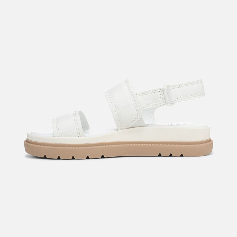 Naturalizer Women's Attract Sandal - White Faux Leather