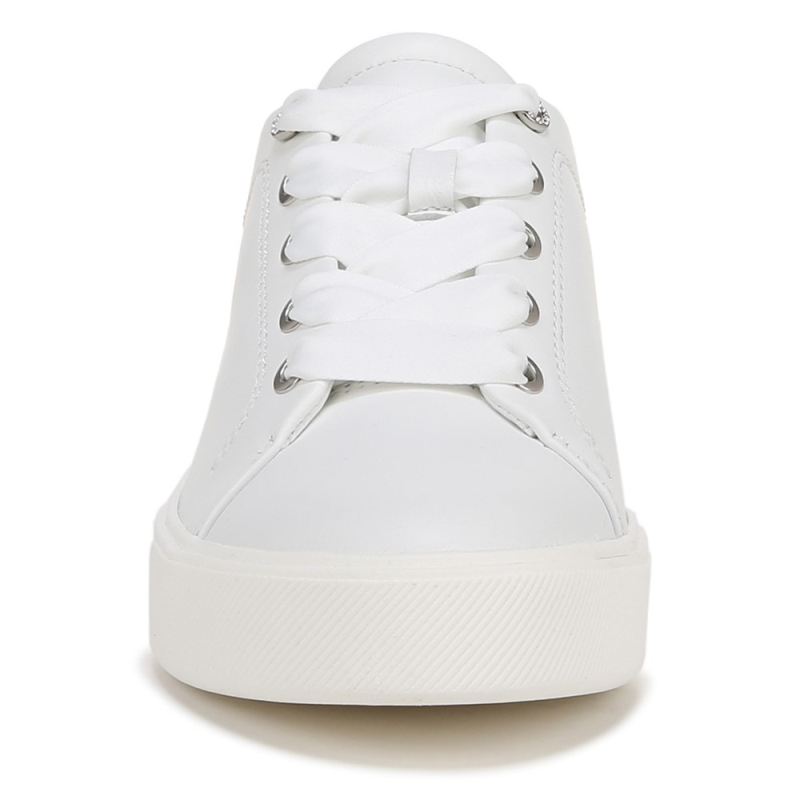 Naturalizer Women's Morrison Bliss Lace Up Sneaker - White Leather