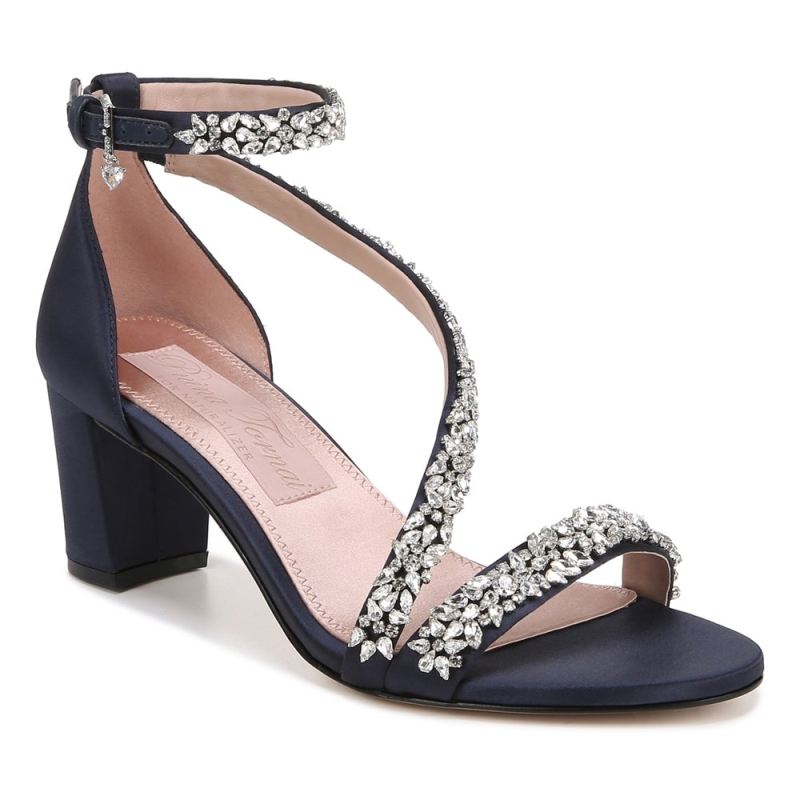 Naturalizer Women's Ahava Dress Sandal - Midnight Blue Fabric