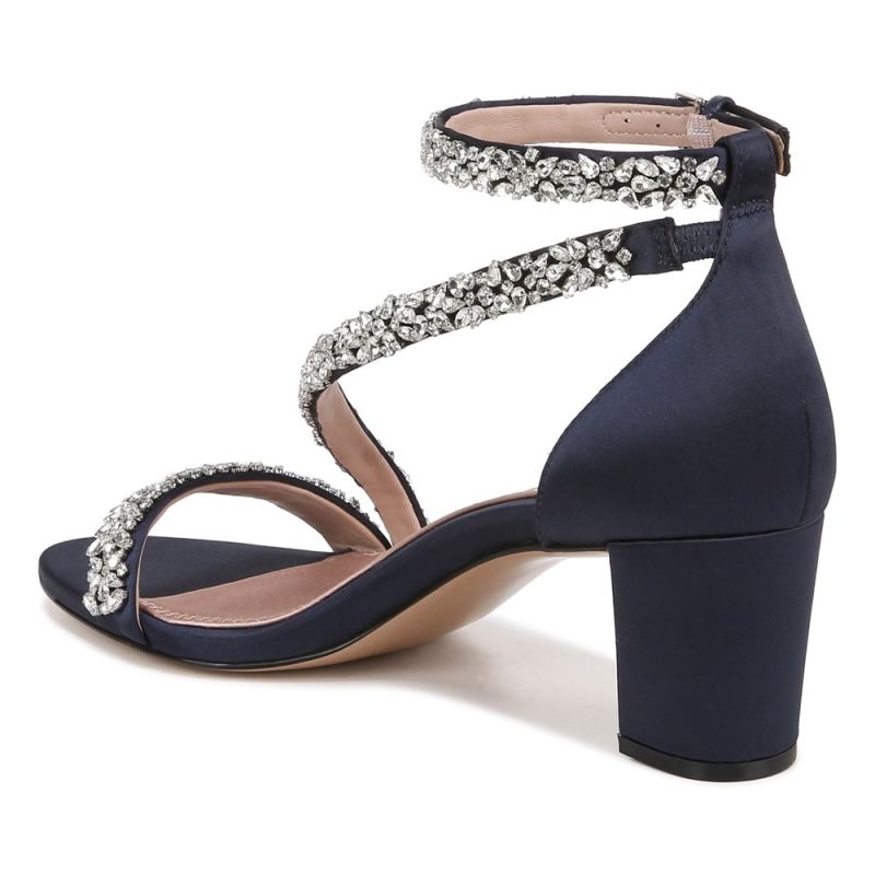 Naturalizer Women's Ahava Dress Sandal - Midnight Blue Fabric