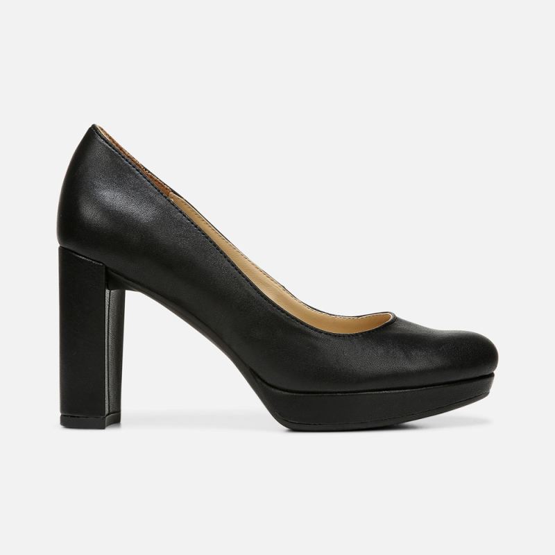 Naturalizer Women's Berlin Pump - Black Synthetic
