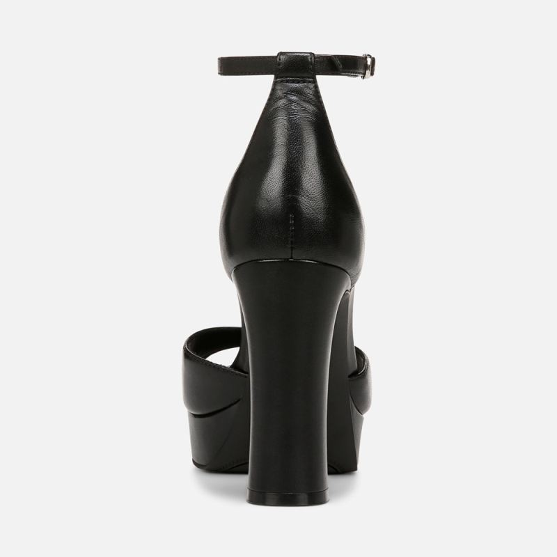 Naturalizer Women's 27 Edit Delphie Dress Sandal - Black Leather