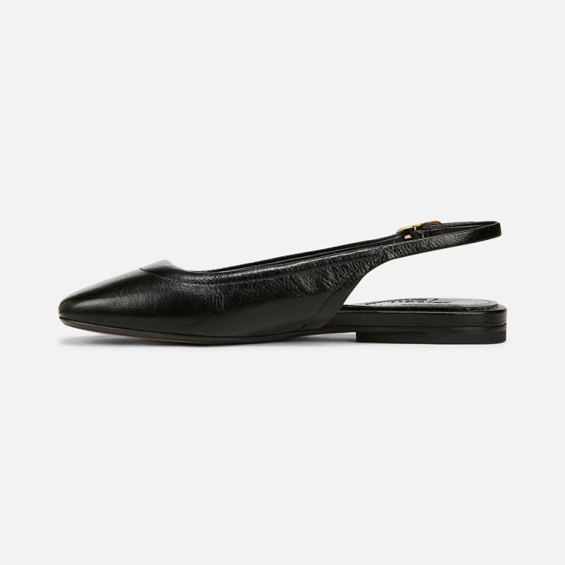 Naturalizer Women's 27 EDIT Cadence Slingback Flat - Black Leather