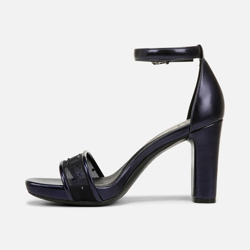 Naturalizer Women's Joy Dress Sandal - Midnight Blue Leather