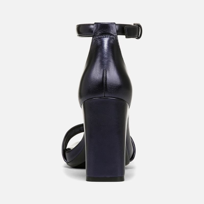 Naturalizer Women's Joy Dress Sandal - Midnight Blue Leather